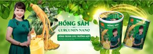 Hồng sâm Nano Curcumin – Công ty VTH: Dinh dưỡng dành cho người suy nhược cơ thể